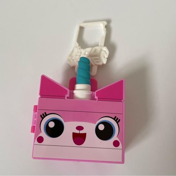 4/$15 Lot of 4 LEGO MOVIE Happy Meal Toys McDonalds Key Chain Keyring "No puzzle - Picture 8 of 11